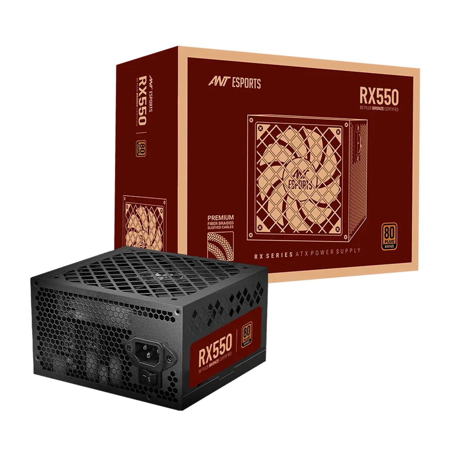 RX550 550W 80 Plus Bronze Power Supply