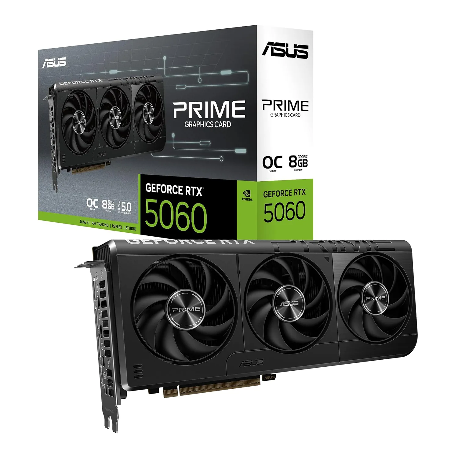 Prime GeForce RTX 5060 OC 8GB GDDR7 Graphics Card