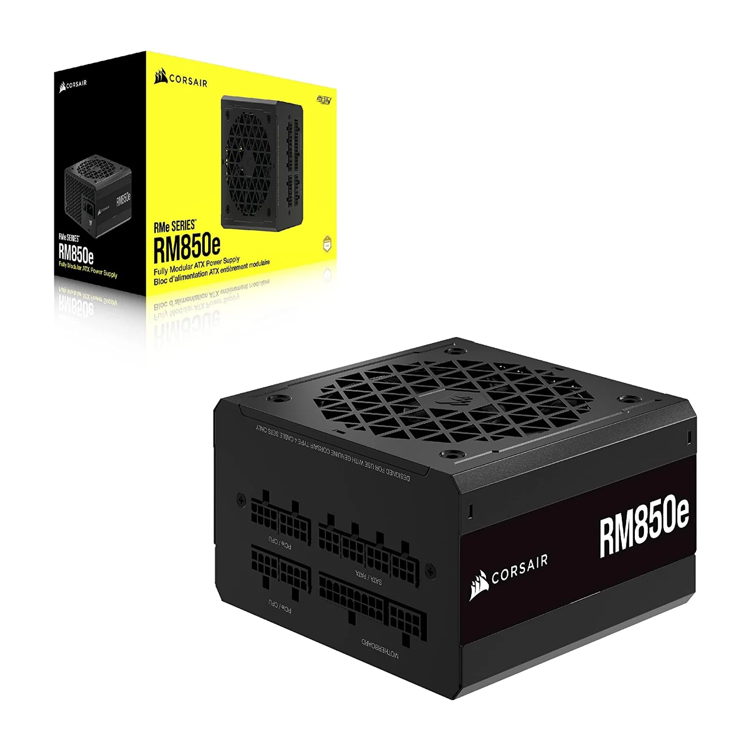 RM850e 850W 80 Plus Gold ATX 3.1 Fully Modular Power Supply