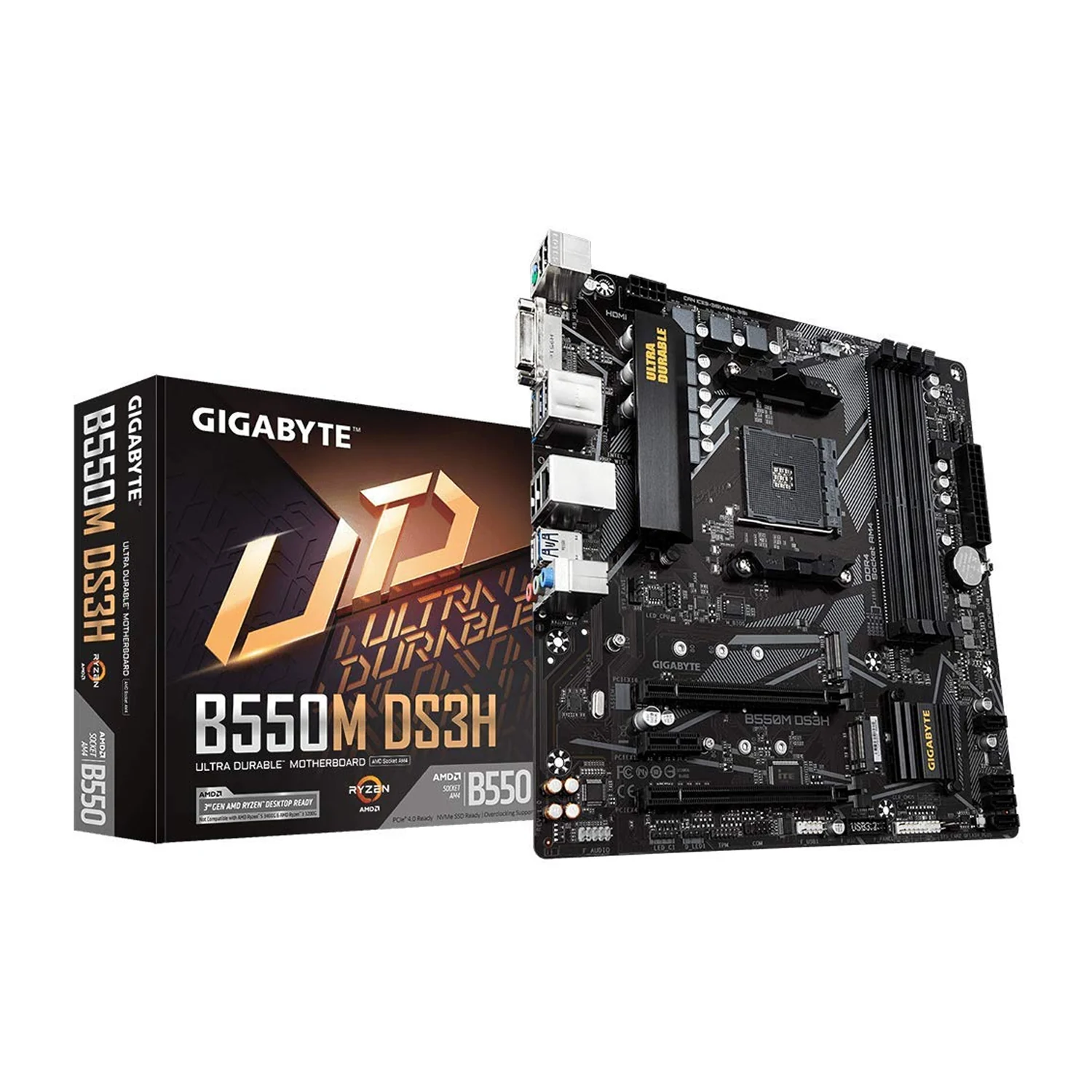 B550M DS3H DDR4 Micro-ATX Motherboard
