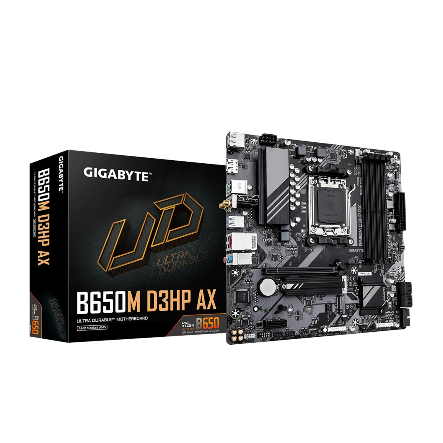 B650M D3HP AX DDR5 Micro-ATX Motherboard