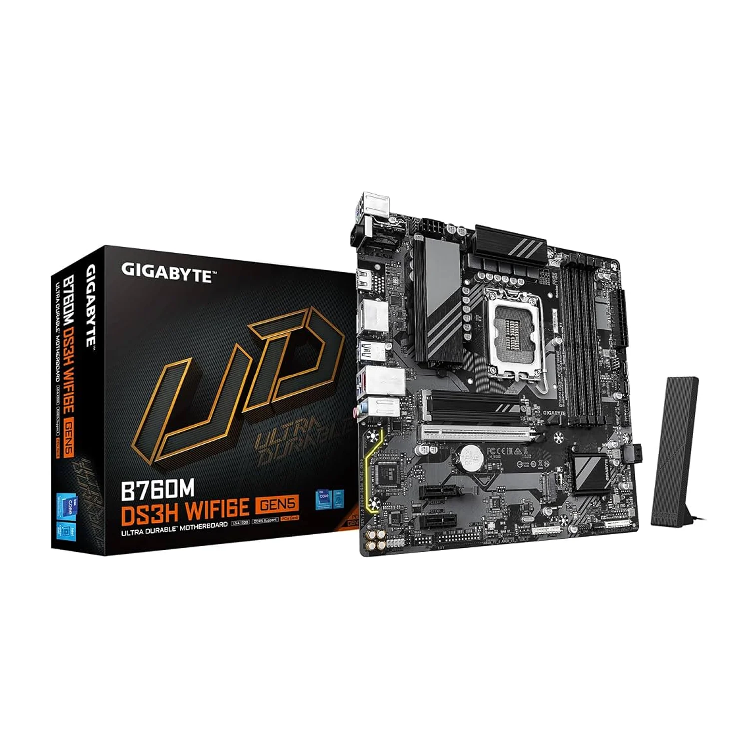 B760M DS3H DDR5 Micro-ATX Motherboard