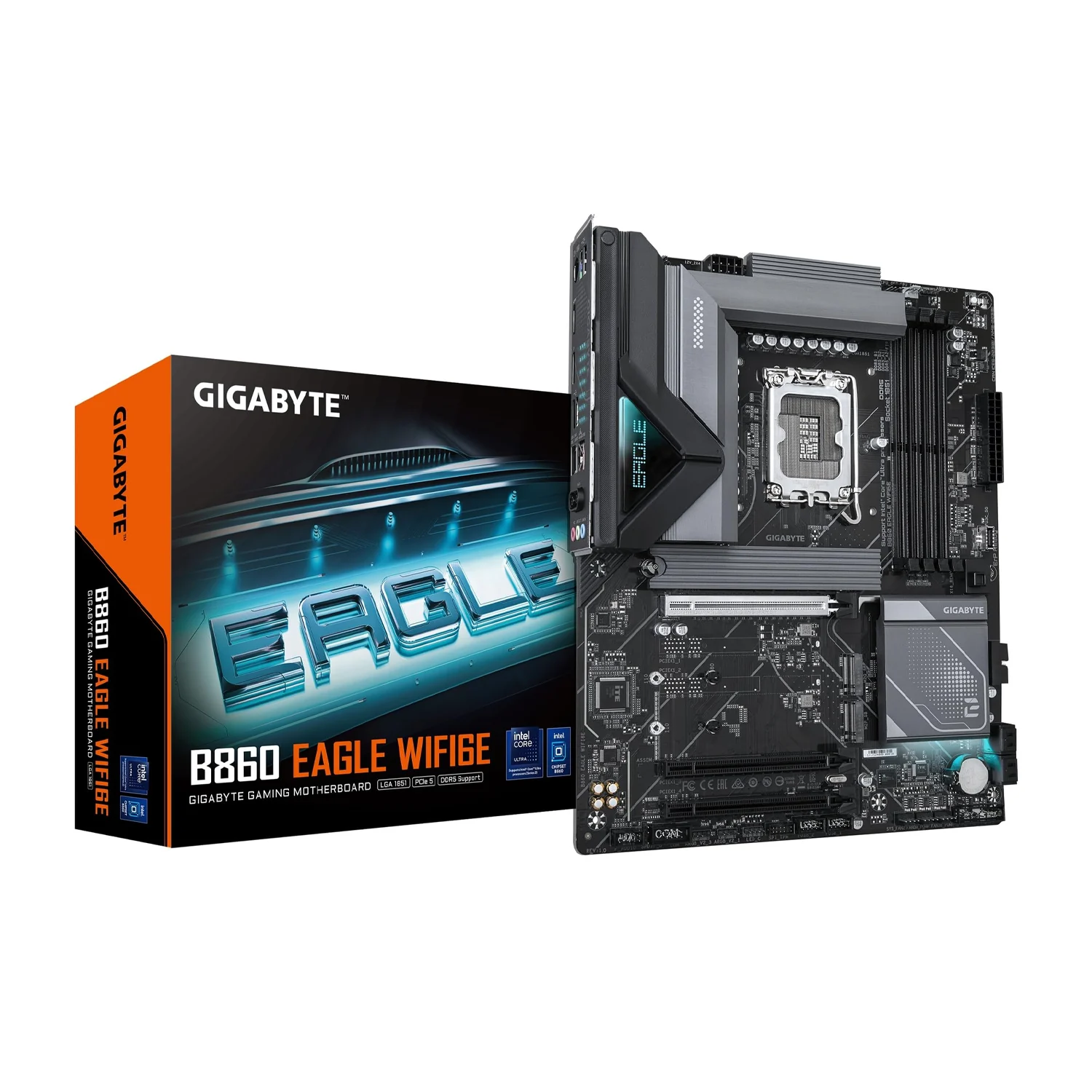 B860M Eagle WiFi6 DDR5 Micro-ATX Motherboard