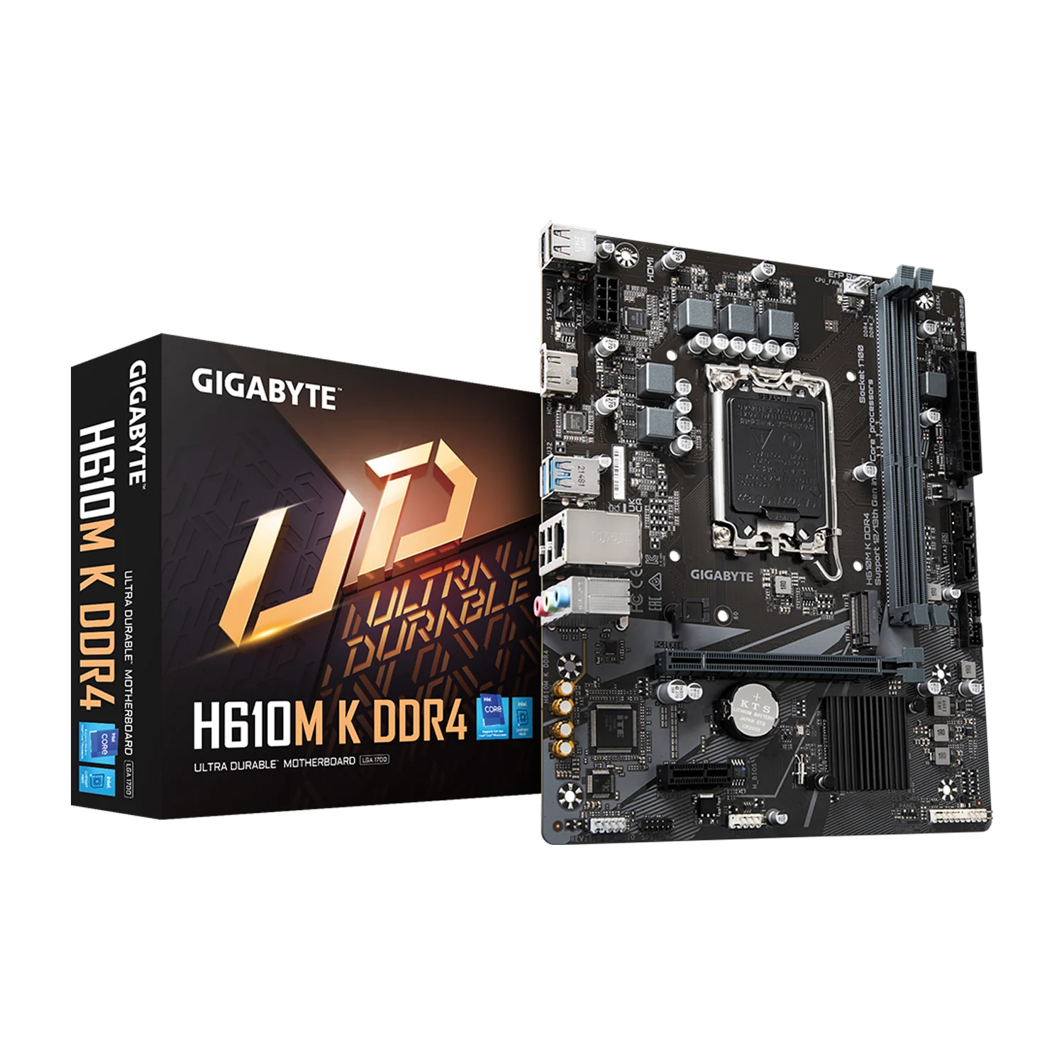 H610M K DDR4 Micro-ATX Motherboard