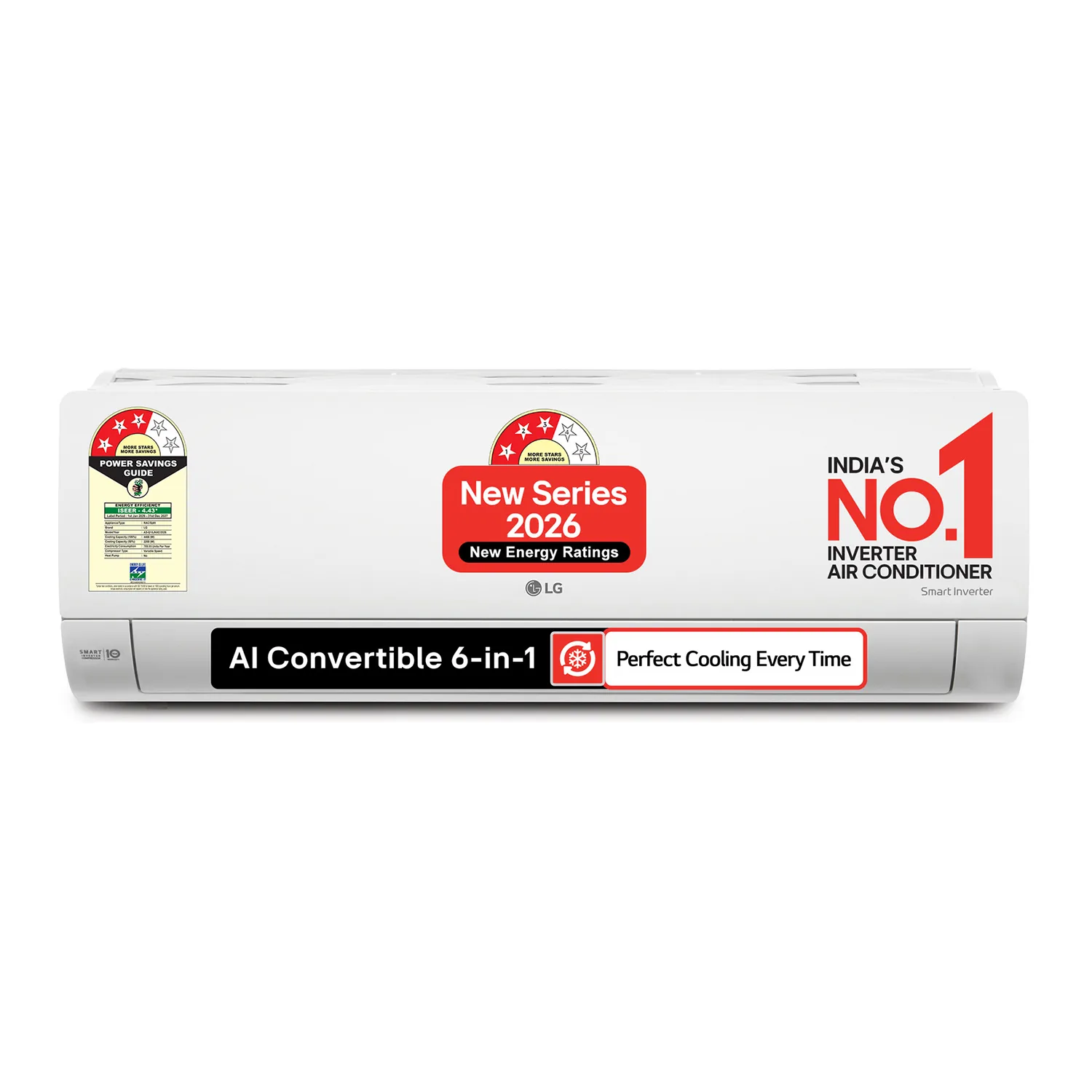 1.5 Ton 3 Star AI Dual Inverter Split AC (2025, RS-Q19JNXE)