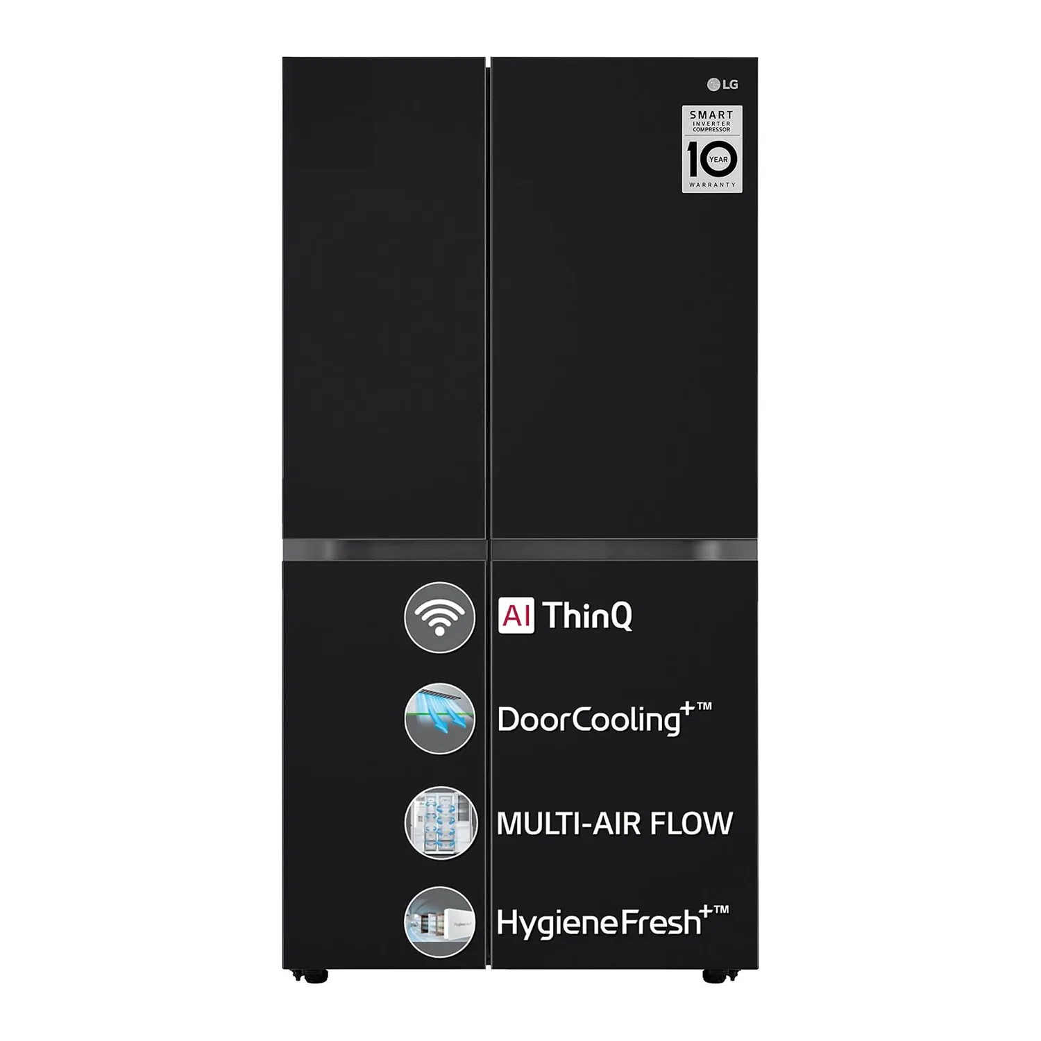 655L Side-by-Side Door-in-Door Inverter Refrigerator (2025, GL-B257)