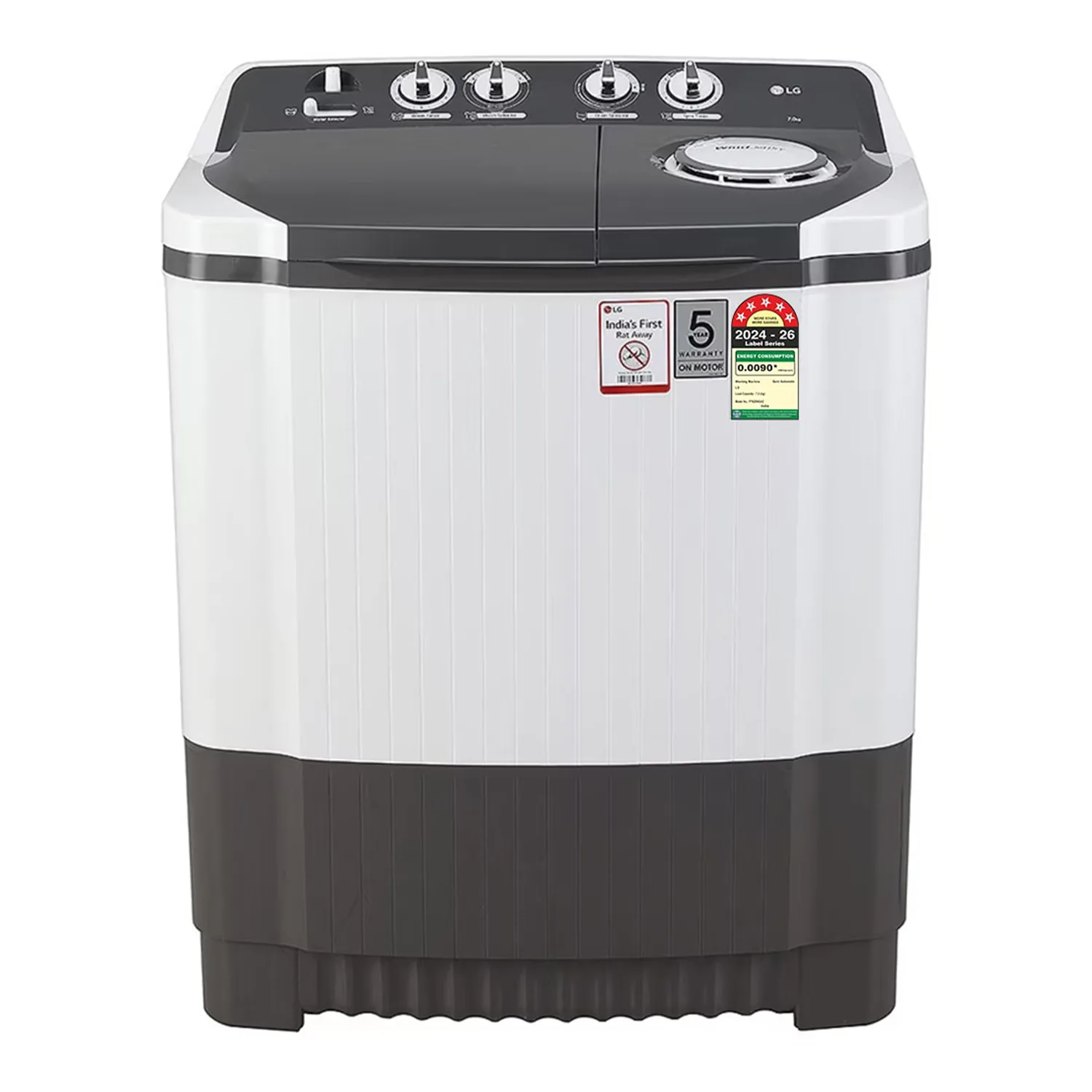 7kg Semi-Automatic Roller Jet Washing Machine (2025, P7020)