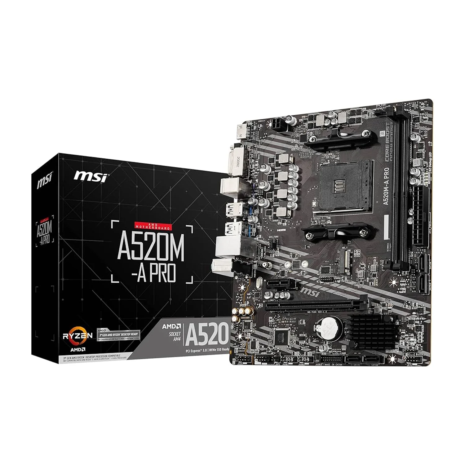 A520M-A PRO Micro-ATX Motherboard