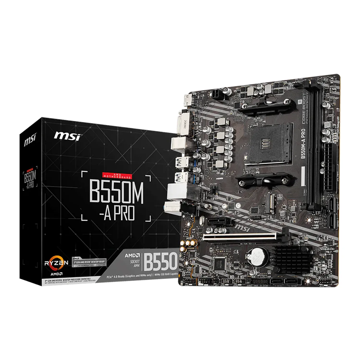 B550M-A PRO Micro-ATX Motherboard