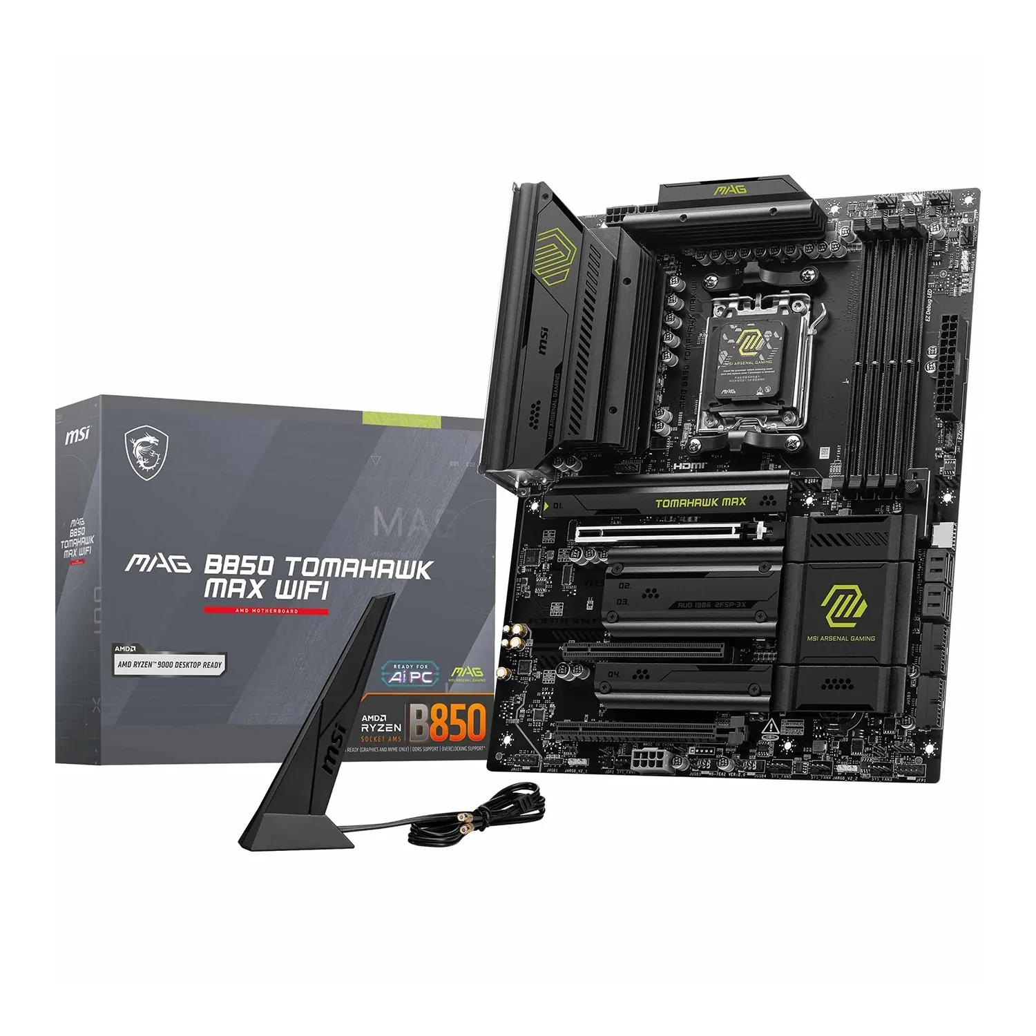 MAG B850 Tomahawk Max WiFi DDR5 ATX Motherboard