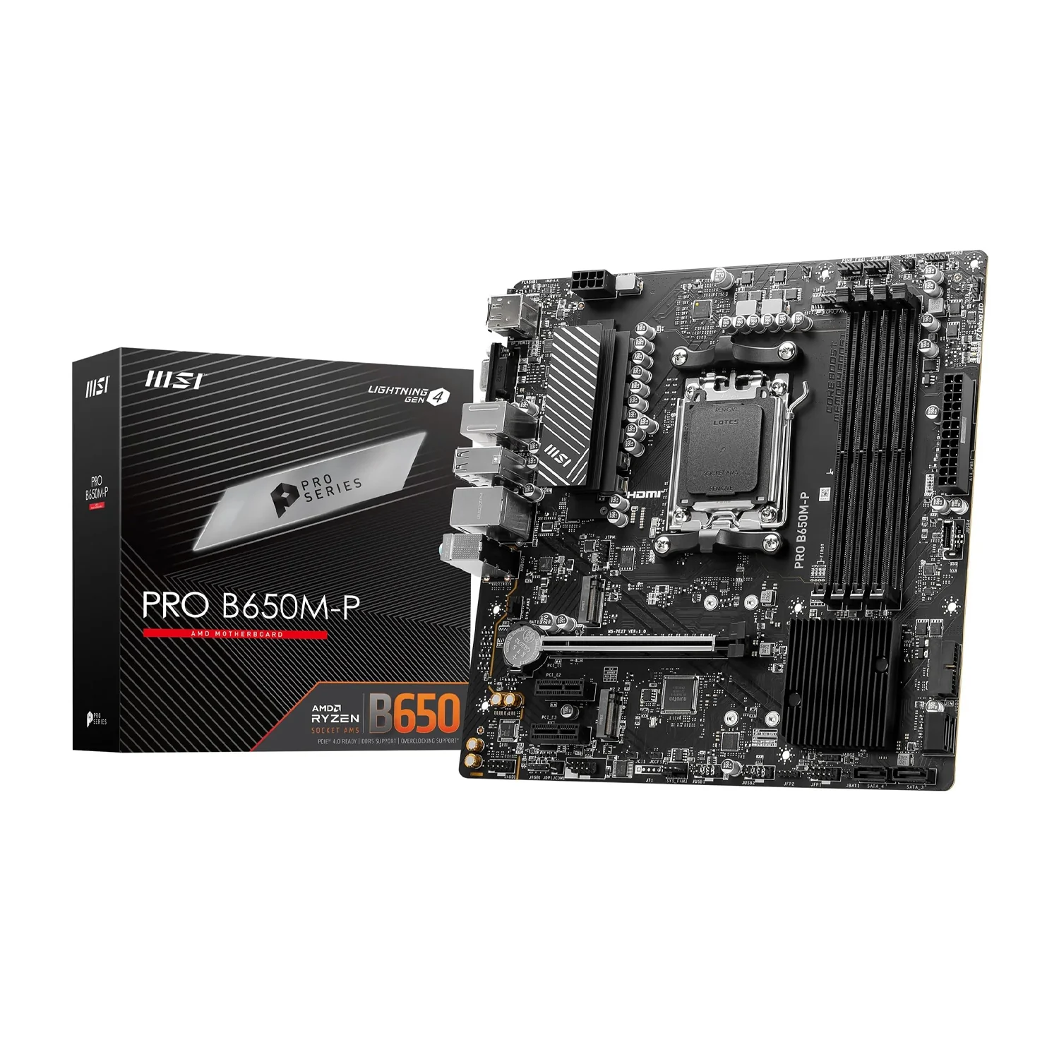 PRO B650M-P DDR5 Micro-ATX Motherboard