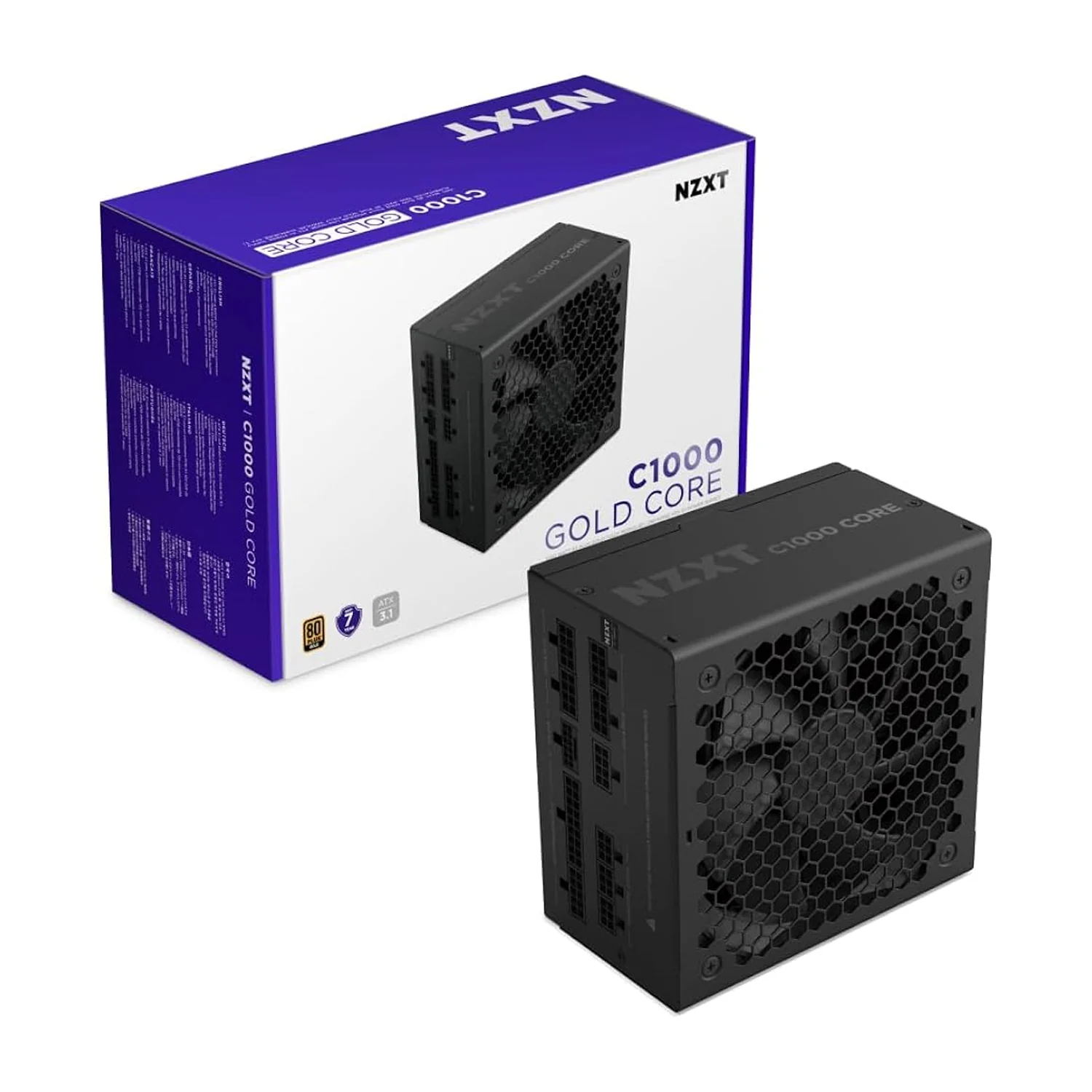 C1000 Gold 1000W 80 Plus Gold ATX 3.1 Fully Modular Power Supply