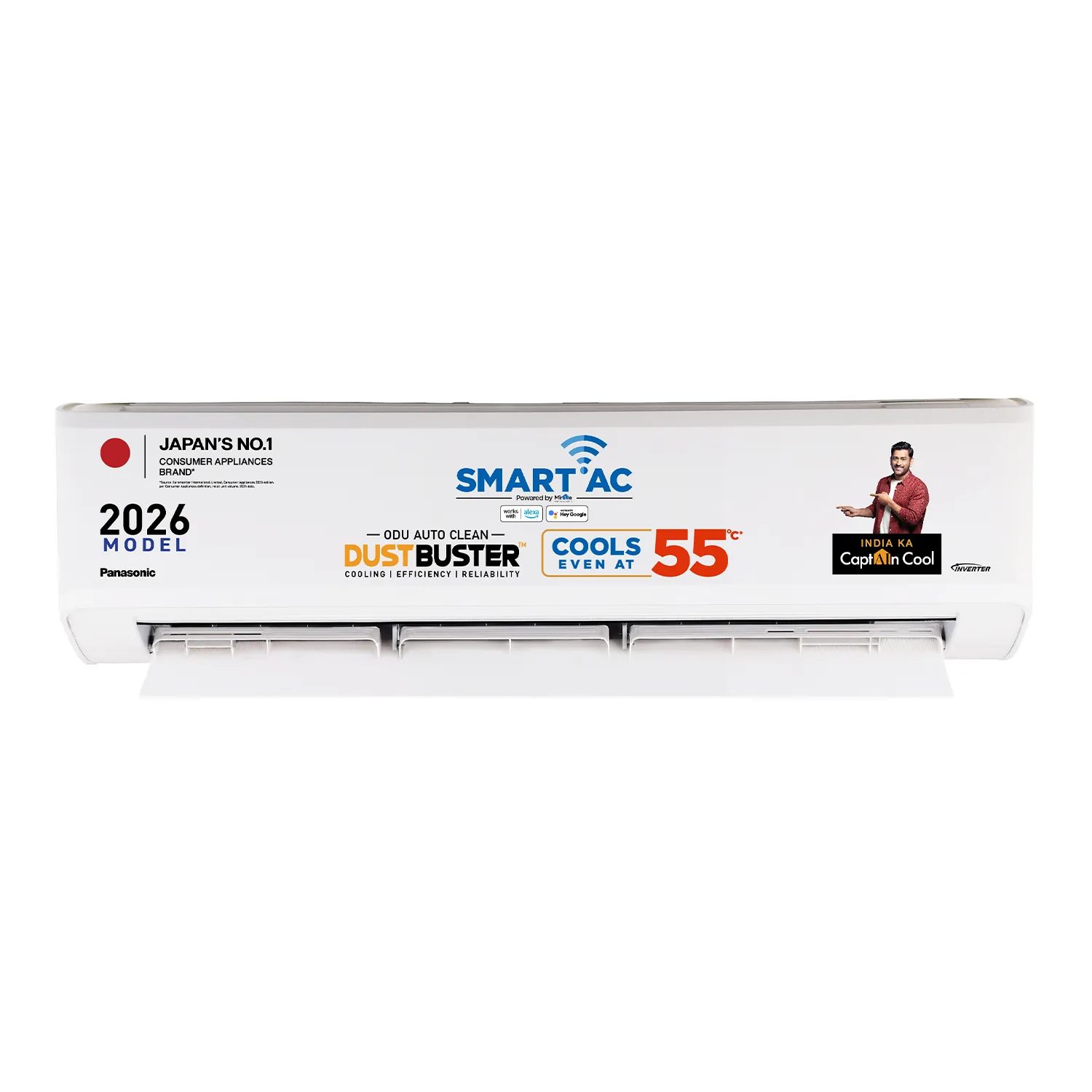 1.5 Ton 5 Star Inverter Split AC (2025, CS-NU18BKY5W)