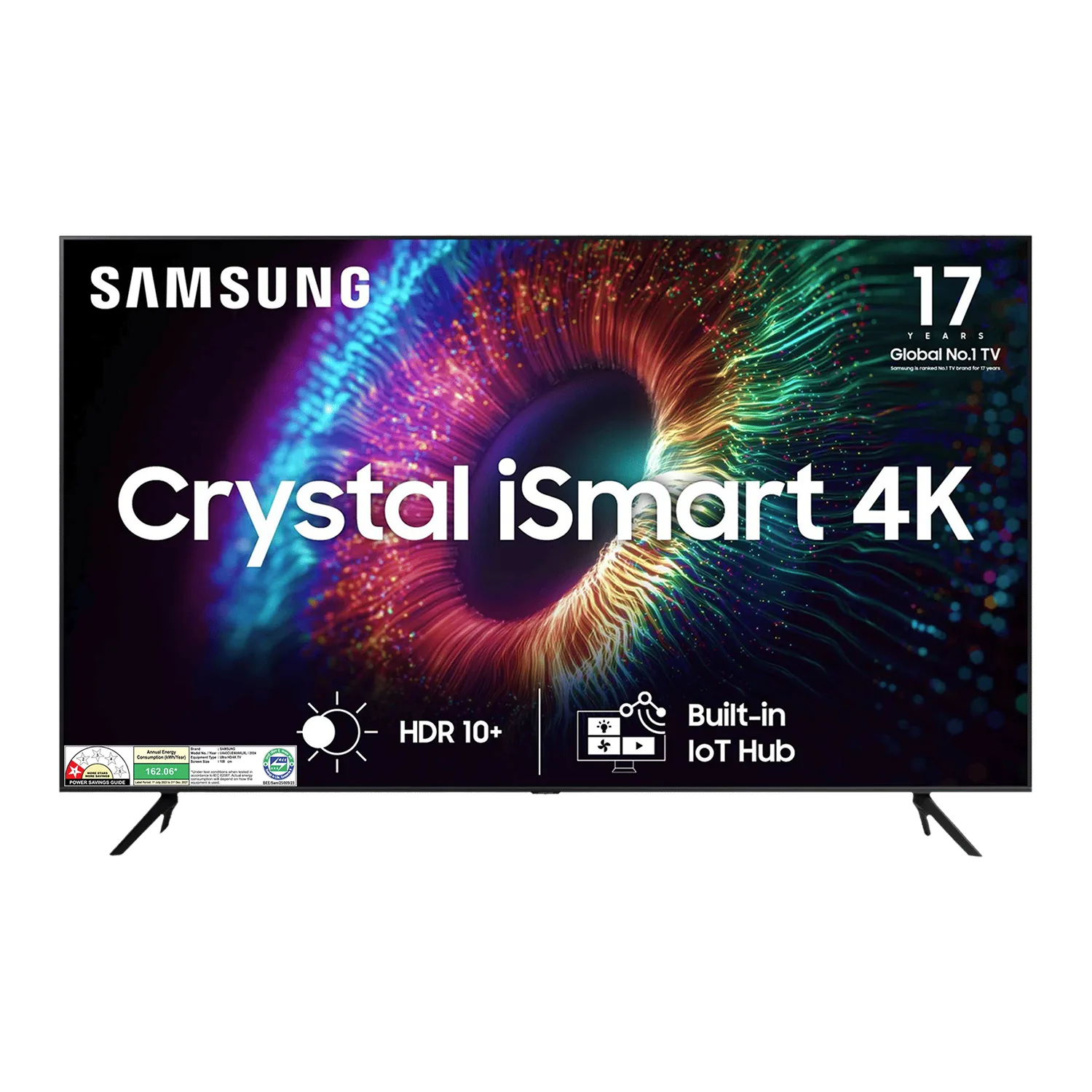 43-inch Crystal 4K Smart TV (2025, UA43CU)