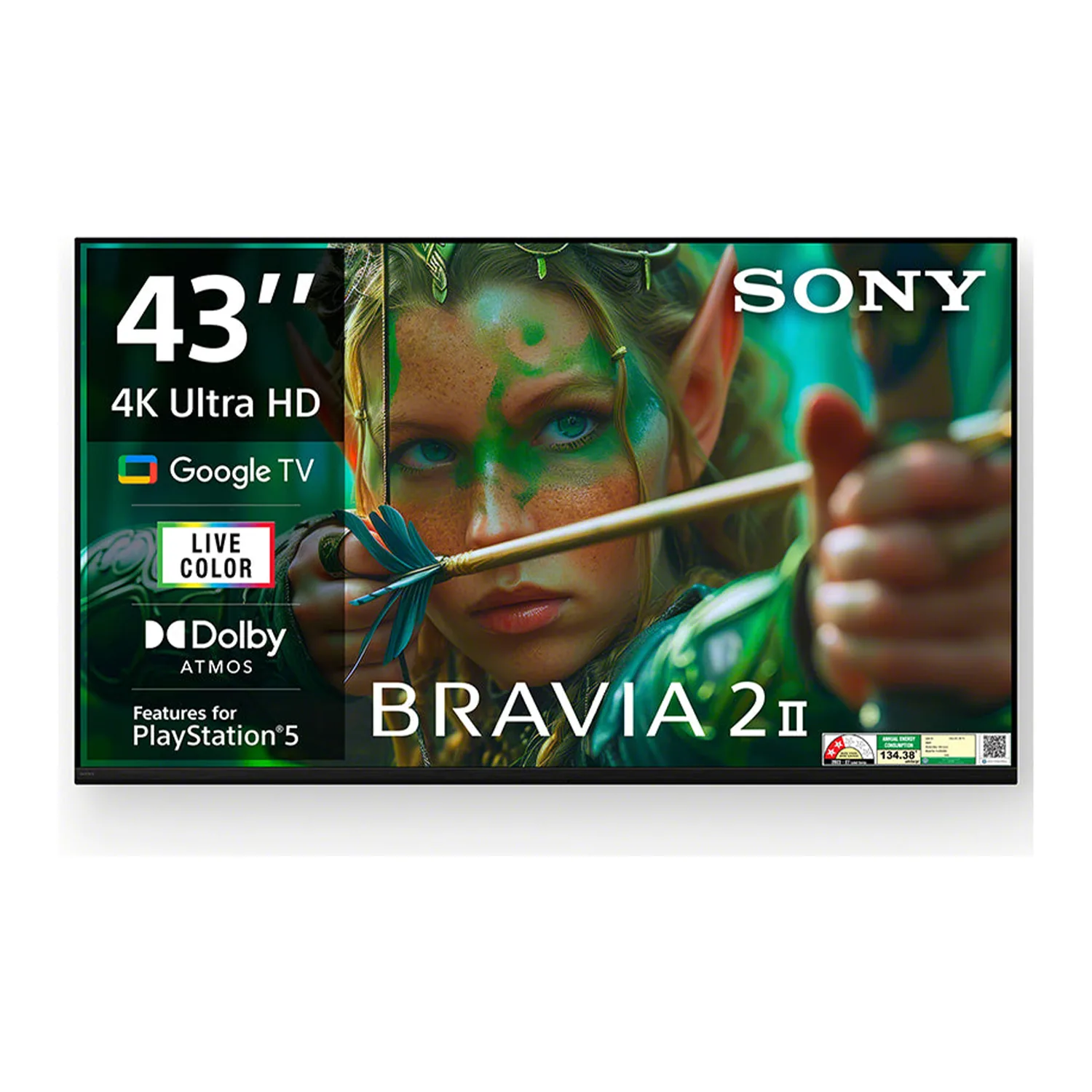 Bravia 43-inch 4K Ultra HD Google TV (2025)