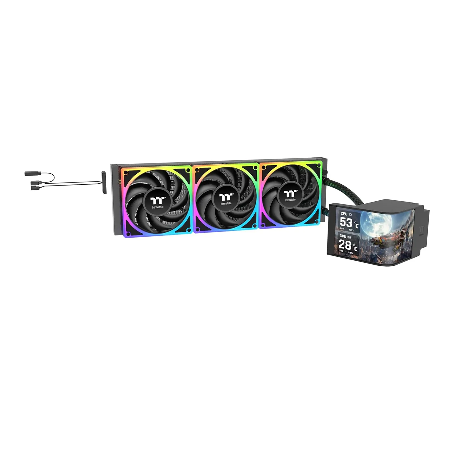 MAGCurve 360mm Ultra ARGB Liquid Cooler with LCD