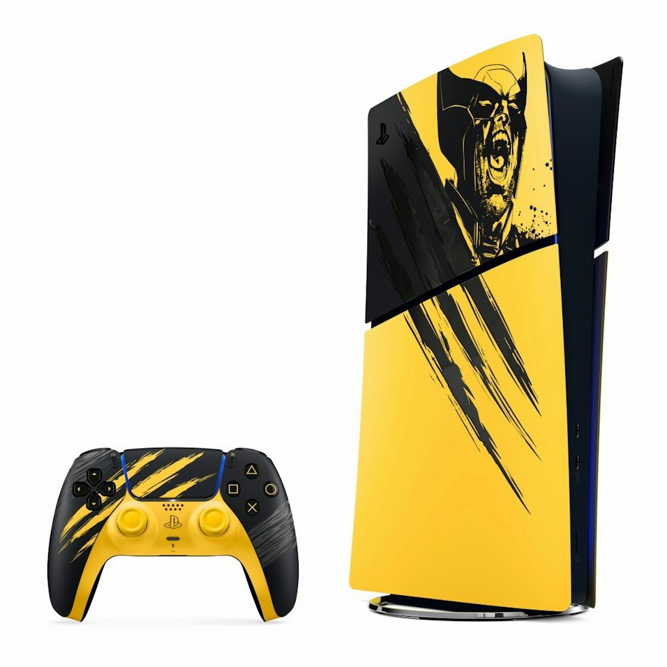 PS5 Digital Edition - Marvel's Wolverine Limited Edition Console